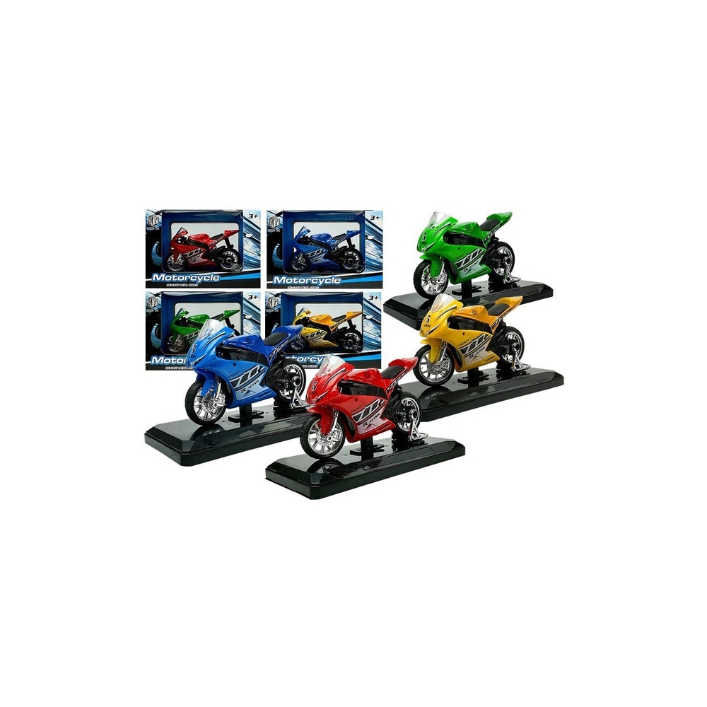 Sports Motorcycle with Sounds 1:18 4 Colors