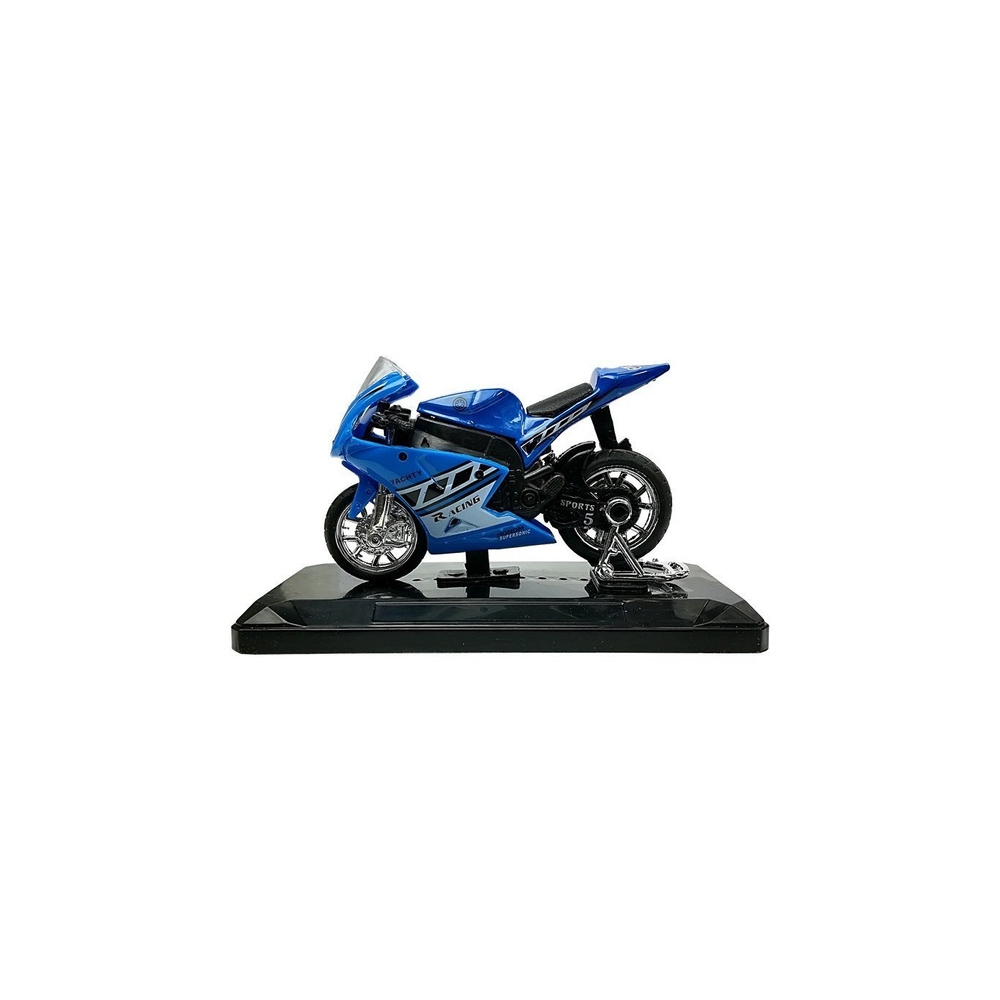 Sportinis motociklas su garsais 1:18 4 spalvos