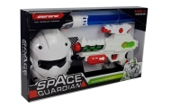 Kosmiczny Pistolet Laserowy z Maską Miecz Świecący