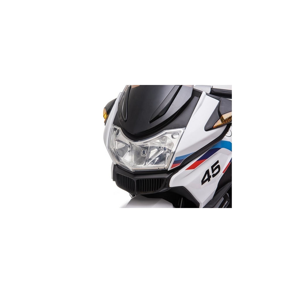 Elektrinis motociklas XMX609, White-Elektromobiliai vaikams, Motociklai-e-vaikas