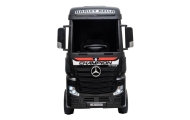 Elektromobilis Mercedes Actros MP4, lakuotas juodas-Elektromobiliai vaikams, Sunkvežimiai-e-vaikas