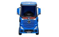 Elektromobilis Mercedes Actros MP4, lakuotas mėlynas-Elektromobiliai vaikams, Sunkvežimiai-e-vaikas