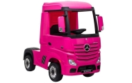 Elektromobilis Mercedes Actros, Pink-Elektromobiliai vaikams, Sunkvežimiai-e-vaikas
