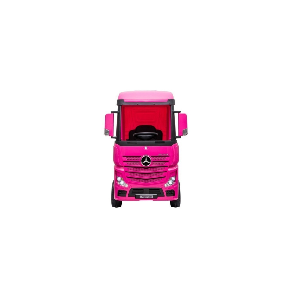Elektromobilis Mercedes Actros, Pink-Elektromobiliai vaikams, Sunkvežimiai-e-vaikas