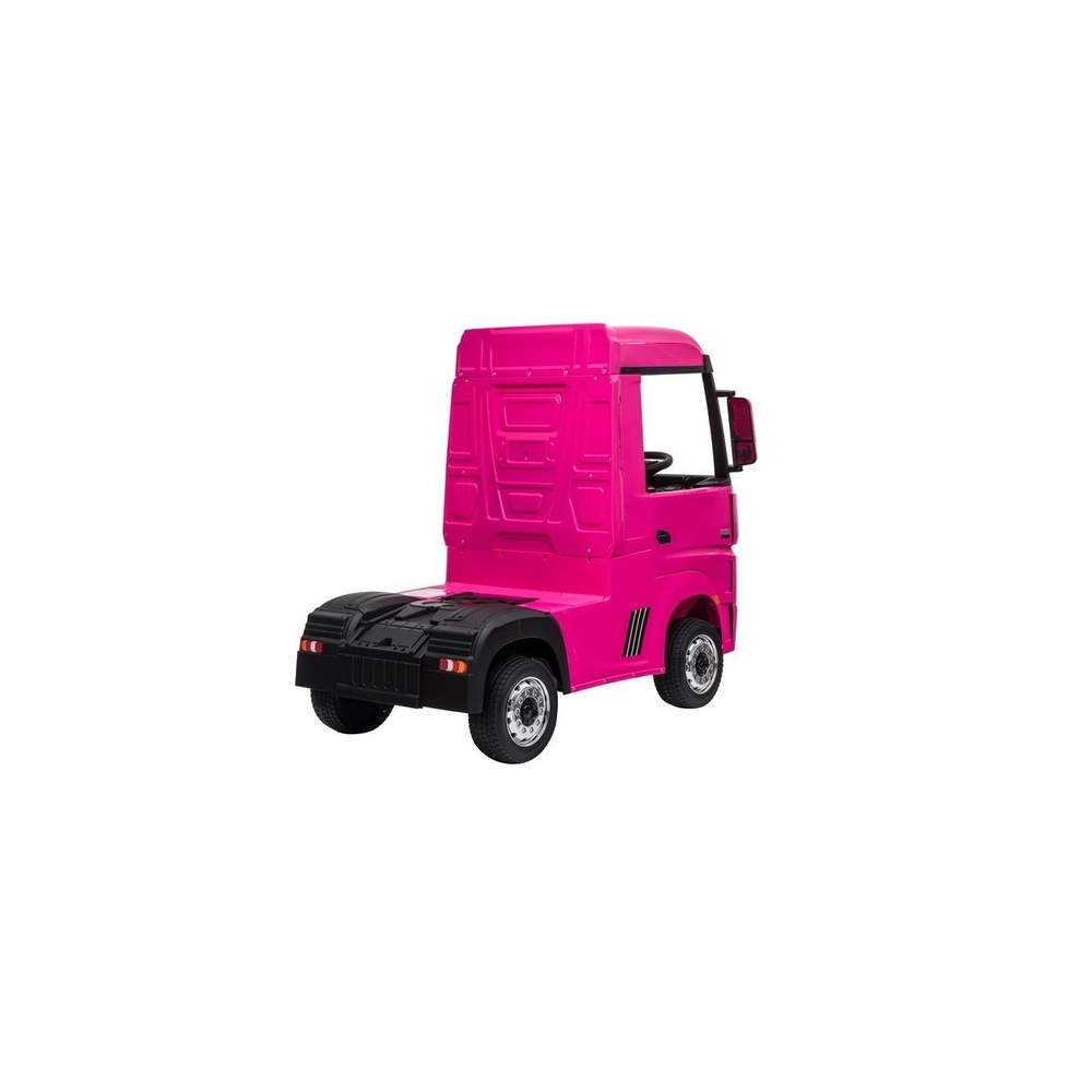 Elektromobilis Mercedes Actros, Pink-Elektromobiliai vaikams, Sunkvežimiai-e-vaikas