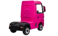 Elektromobilis Mercedes Actros, Pink-Elektromobiliai vaikams, Sunkvežimiai-e-vaikas