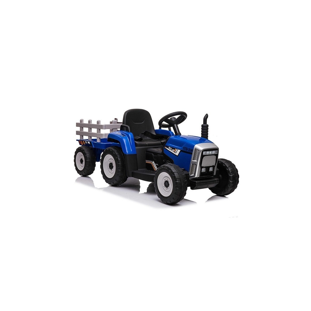 Traktor na Akumulator z Przyczepą XMX611 Niebieski