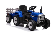 Traktor na Akumulator z Przyczepą XMX611 Niebieski