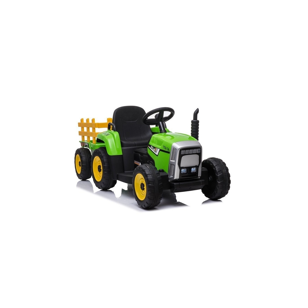 Elektrinis traktorius XMX611, Green-Elektromobiliai vaikams, Traktoriai-e-vaikas