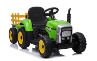 Traktor na Akumulator z Przyczepą XMX611 Zielony