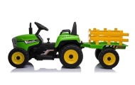 Elektrinis traktorius XMX611, Green-Elektromobiliai vaikams, Traktoriai-e-vaikas
