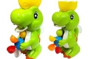Vonios žaislas Dinozauras Vandens čiurkšlė malūnas