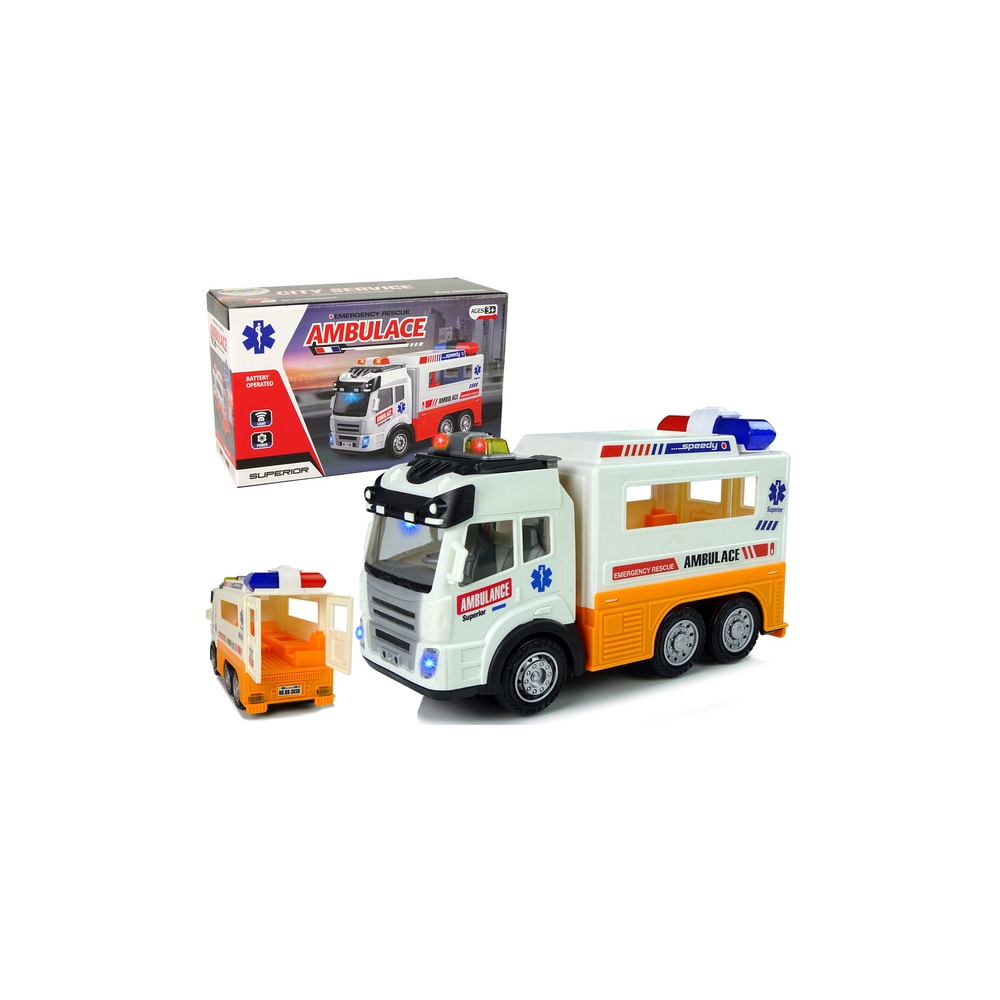 Greitosios pagalbos automobilis, šviesos garsai