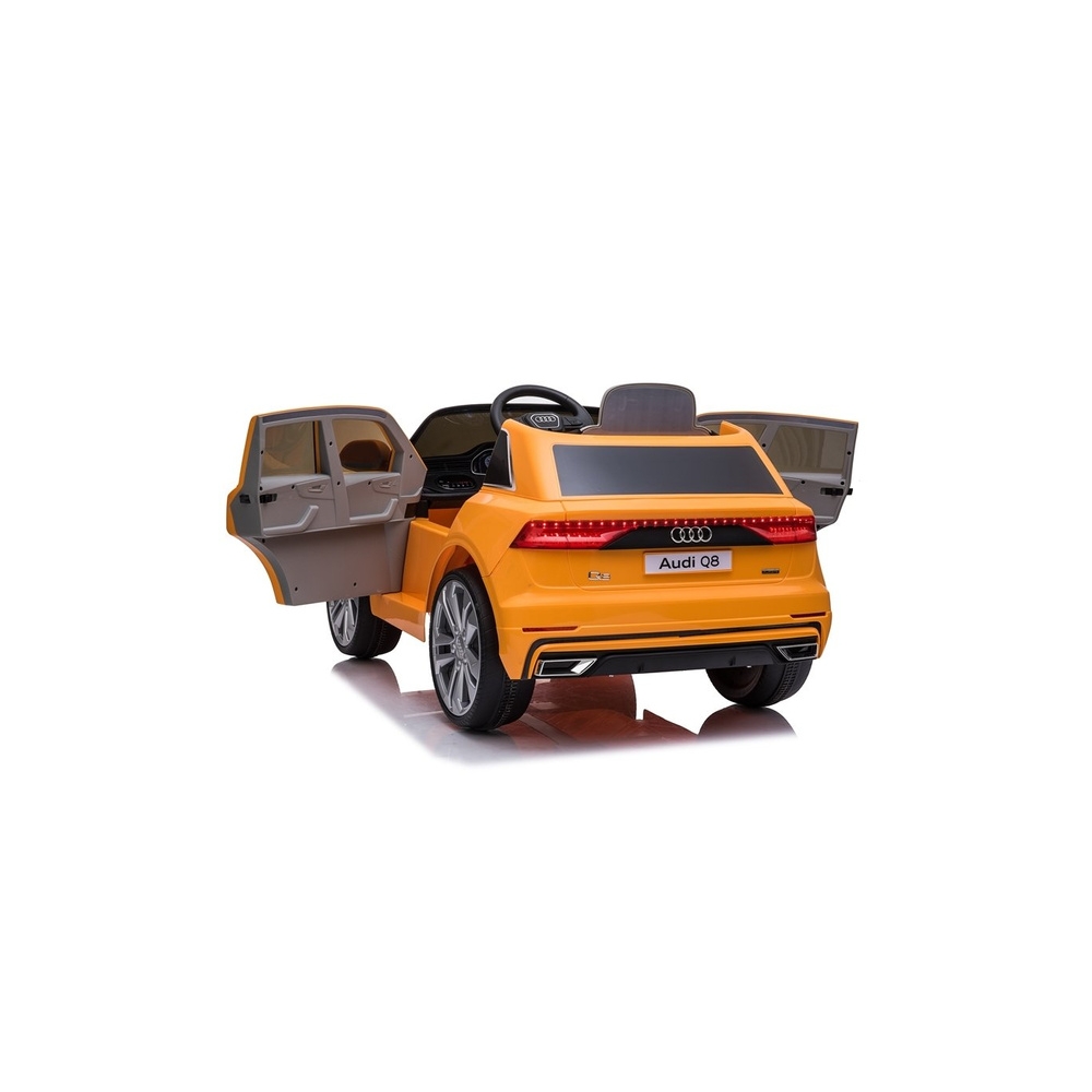 Ride On Car Audi Q8 JJ2066 Yellow Painted