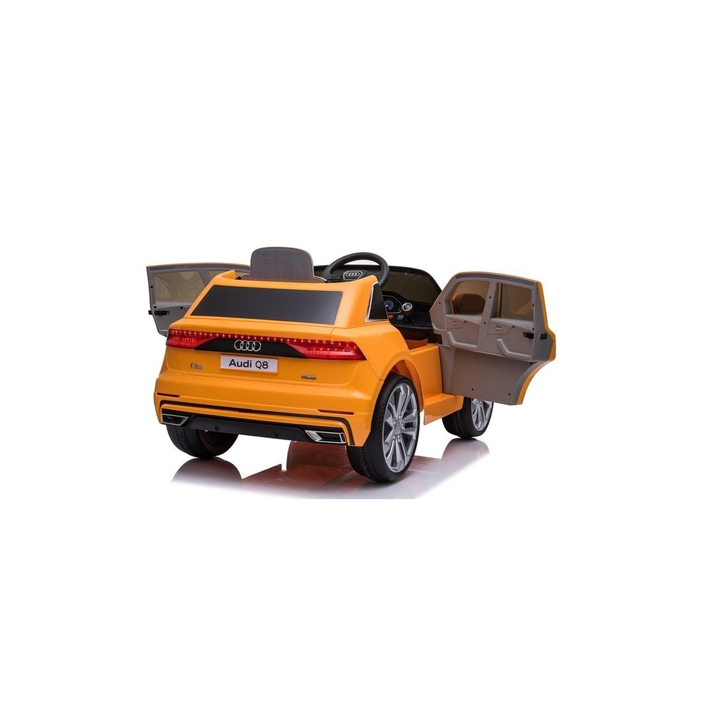 Ride On Car Audi Q8 JJ2066 Yellow Painted