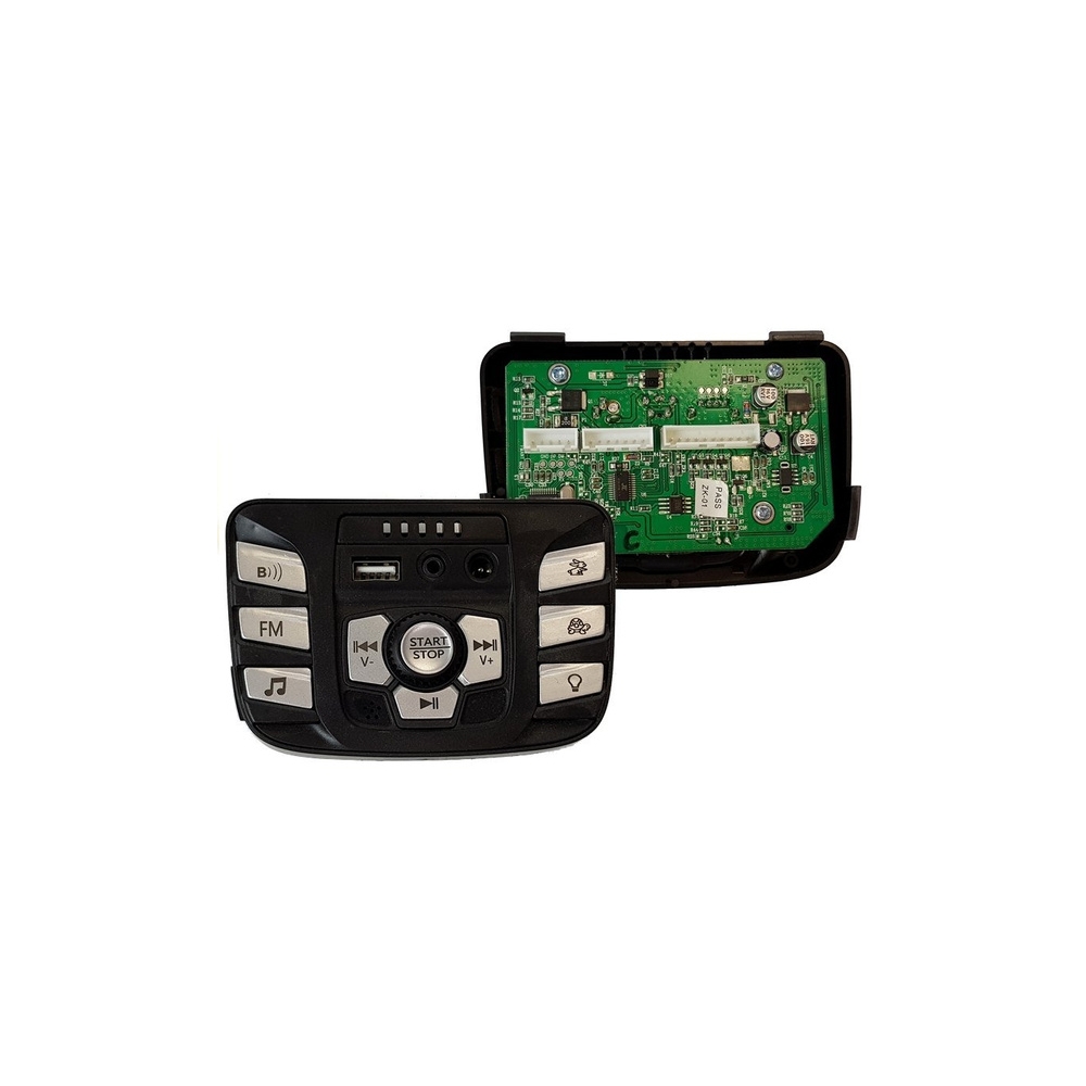 Muzikinis skydelis akumuliatoriumi varomai transporto priemonei S2588-Elektromobilių dalys, LCD, MP4, muzikos skydeliai-e-vaikas