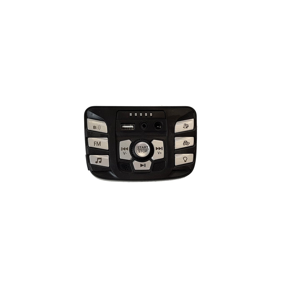 Muzikinis skydelis akumuliatoriumi varomai transporto priemonei S2588-Elektromobilių dalys, LCD, MP4, muzikos skydeliai-e-vaikas