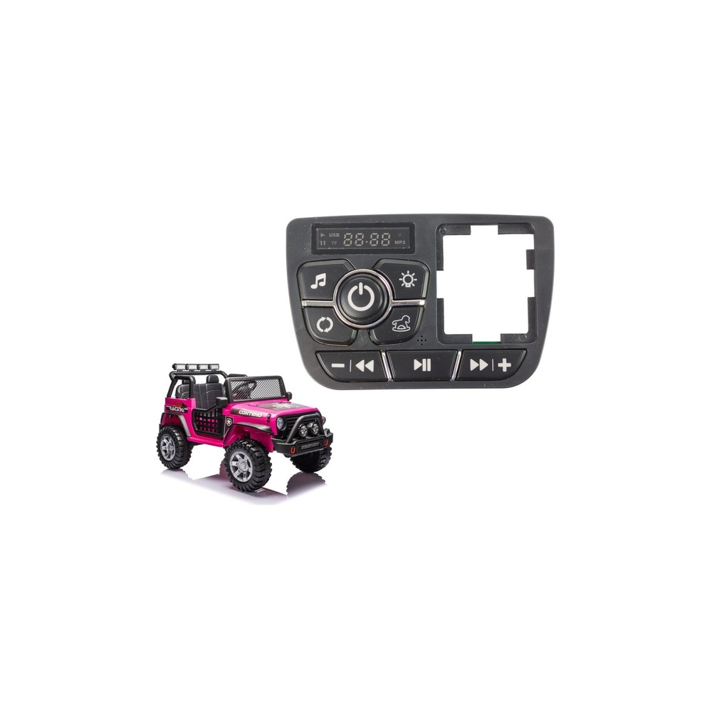 Muzikinis skydelis automobiliui XMX618-Elektromobiliai vaikams, Elektromobilių dalys, LCD, MP4, muzikos skydeliai-e-vaikas