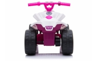 Quad na akumulator TR1805 Biało-różowy