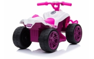 Quad na akumulator TR1805 Biało-różowy