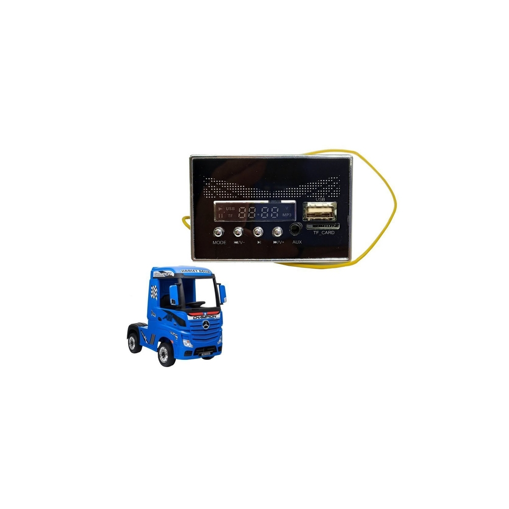 Muzikins skydelis HL358 Actros-Elektromobiliai vaikams, Elektromobilių dalys, LCD, MP4, muzikos skydeliai-e-vaikas