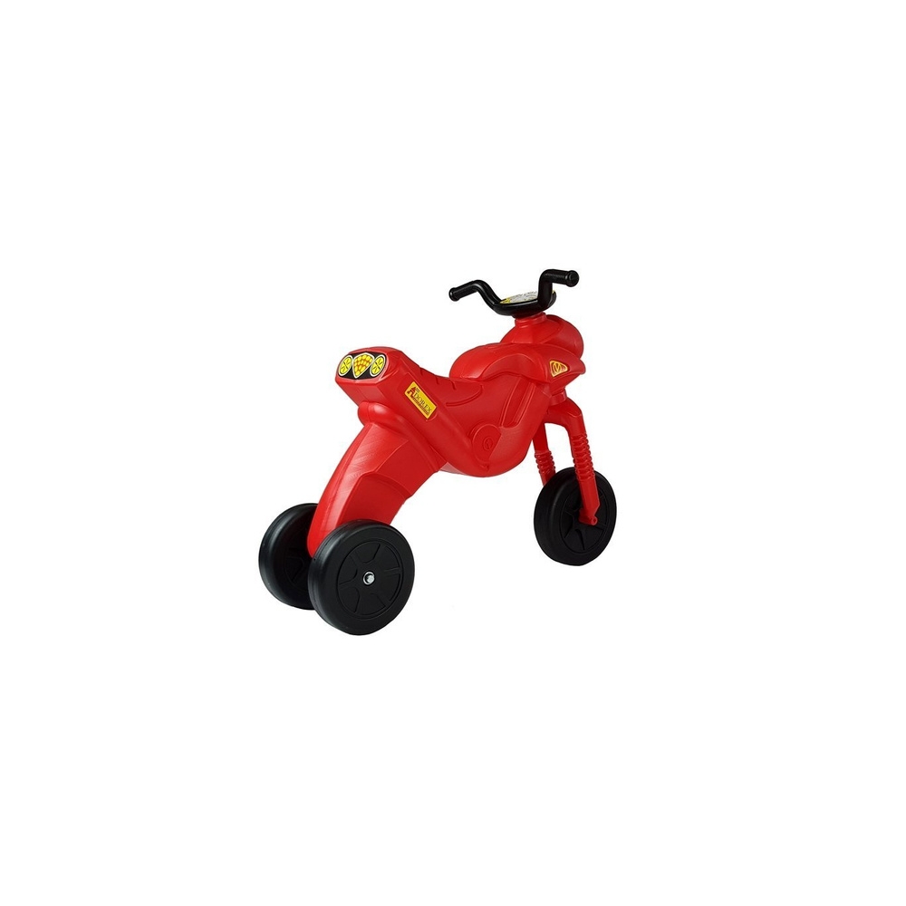 Paspiriamas triratis motociklas Enduro 5045, raudonas-Judėjimui, Balansiniai dviratukai-e-vaikas