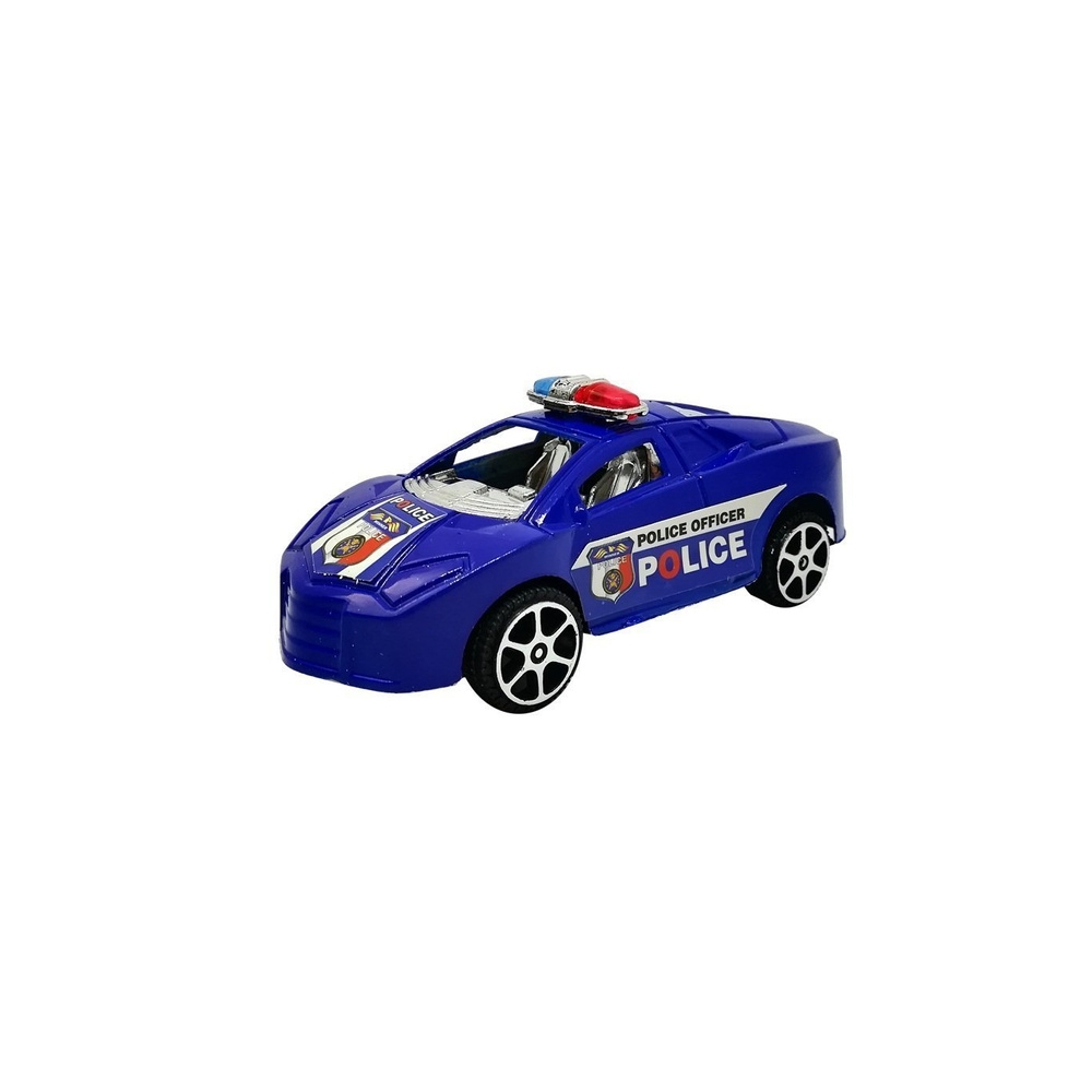 Policijos automobilių rinkinys su virvele 6 vnt
