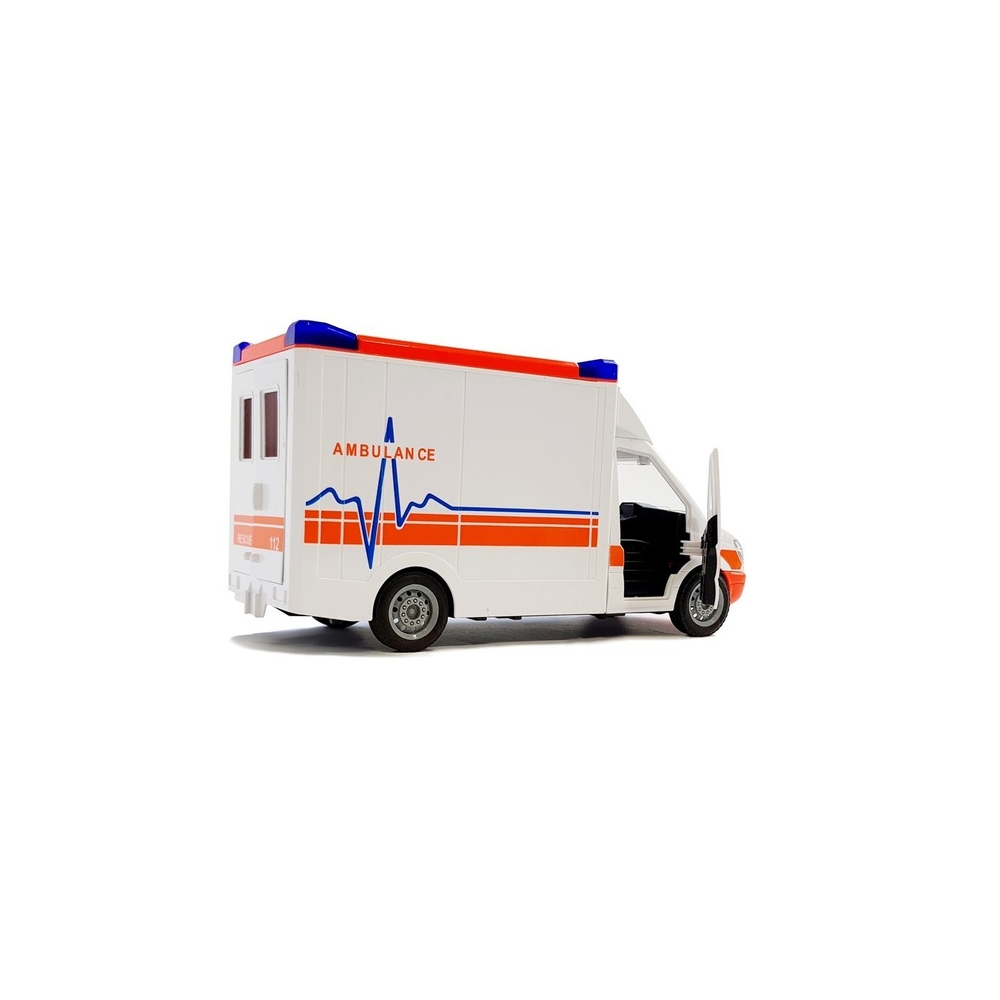 Ambulans na Baterie z noszami Dźwięk i Światło