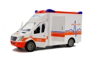 Ambulans na Baterie z noszami Dźwięk i Światło