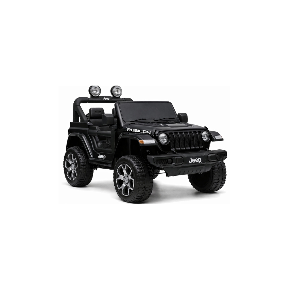 Elektromobilis Jeep Rubicon 4x4, Black-Elektromobiliai vaikams, Visureigiai-e-vaikas
