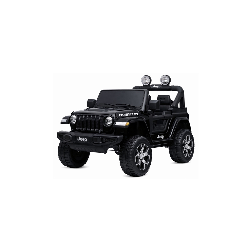 Elektromobilis Jeep Rubicon 4x4, Black-Elektromobiliai vaikams, Visureigiai-e-vaikas