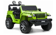 Elektromobilis Jeep Rubicon 4x4, Green-Elektromobiliai vaikams, Visureigiai-e-vaikas