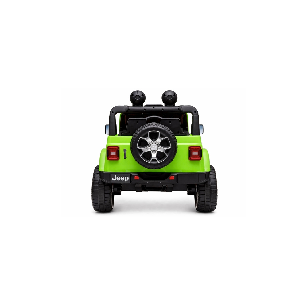 Elektromobilis Jeep Rubicon 4x4, Green-Elektromobiliai vaikams, Visureigiai-e-vaikas
