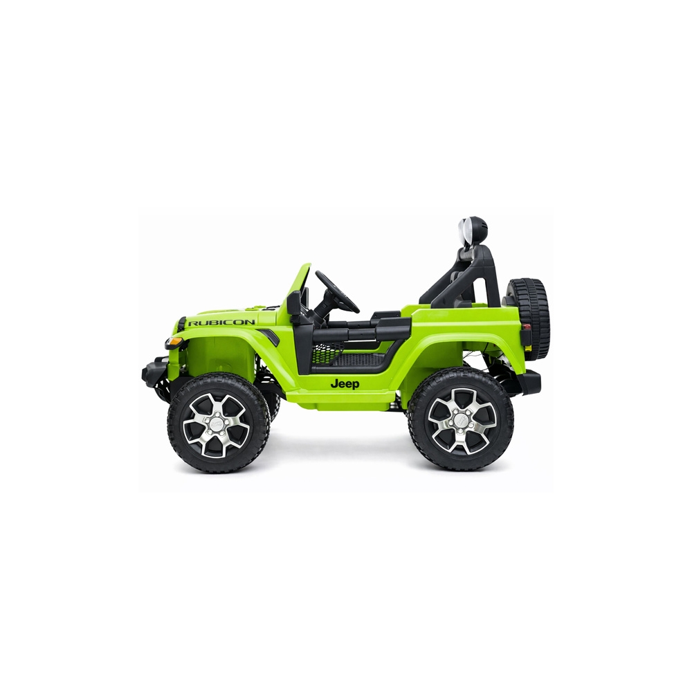 Elektromobilis Jeep Rubicon 4x4, Green-Elektromobiliai vaikams, Visureigiai-e-vaikas