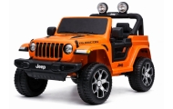 Auto na Akumulator Jeep Rubicon 4x4 Pomarańczowy