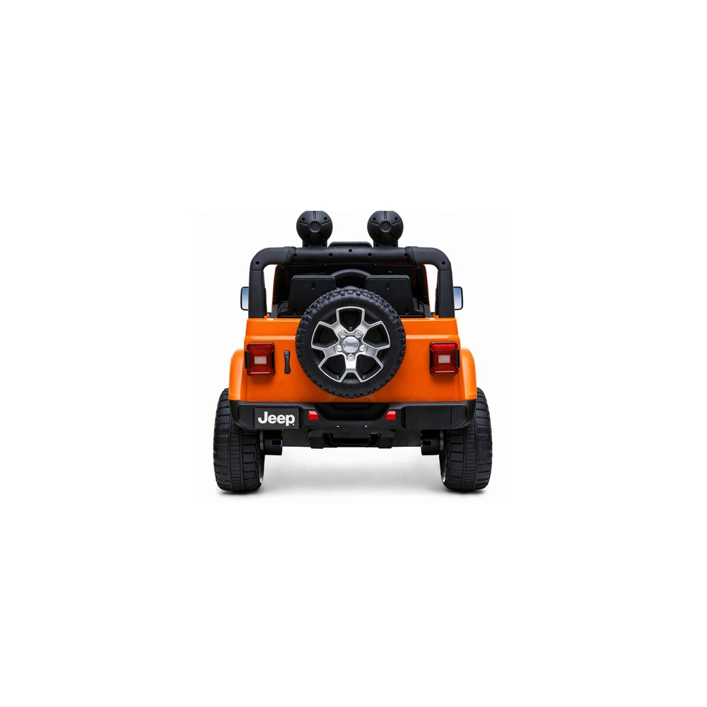 Auto na Akumulator Jeep Rubicon 4x4 Pomarańczowy