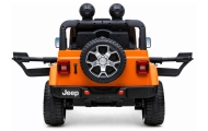 Auto na Akumulator Jeep Rubicon 4x4 Pomarańczowy