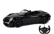 Nuotoliniu būdu valdomas automobilis Porsche 911 Carrera S RC automobilis Rastar, juodos spalvos, 1:12