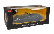 Auto Porsche 911 Carrera S Samochód Zdalnie Sterowane RC Rastar Czarny 1:12