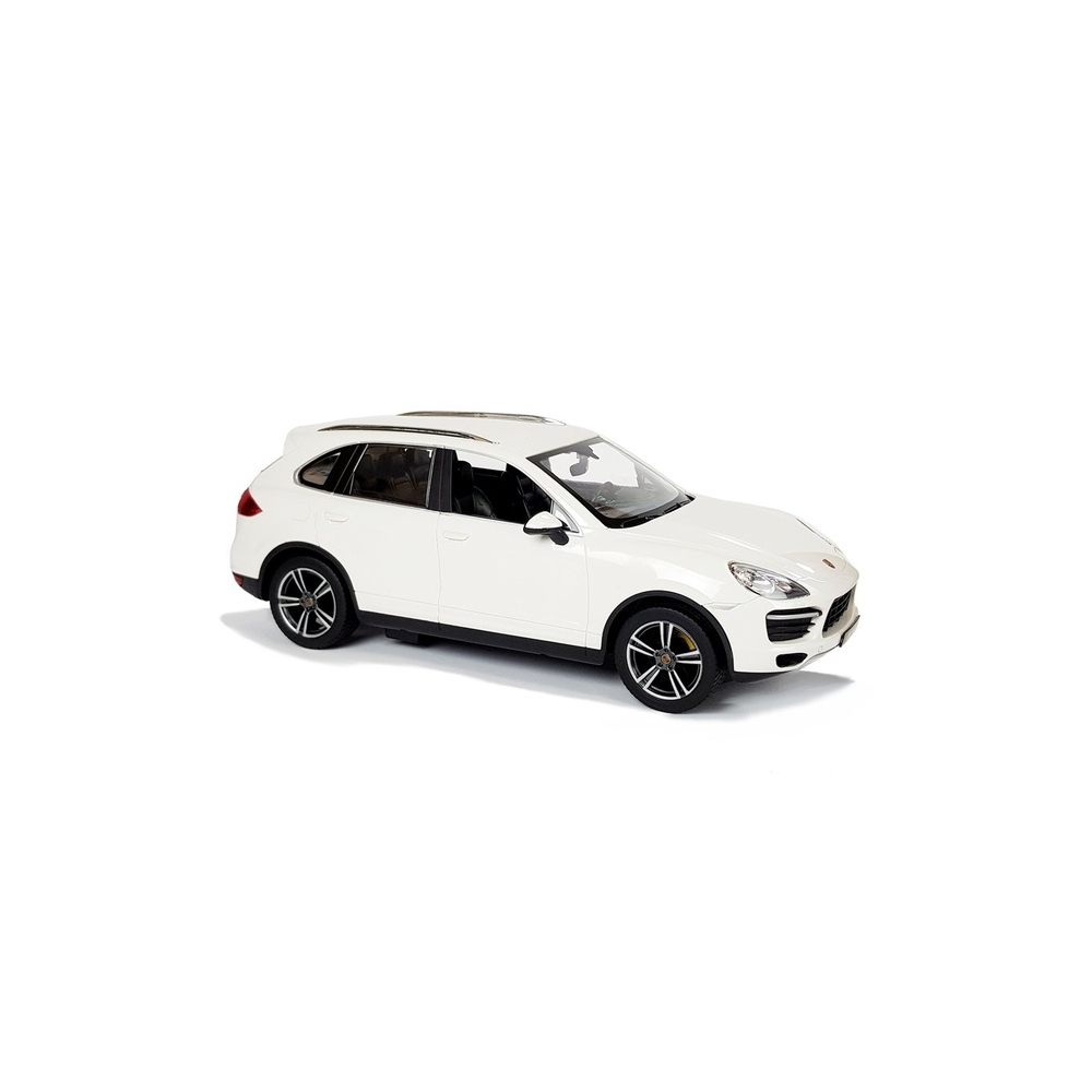 Nuotoliniu būdu valdomas Porsche Cayenne automobilis RC Rastar, baltas, 1:14-Žaislai, Auto ir transporto žaislai, Valdomos radij