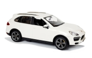 Nuotoliniu būdu valdomas Porsche Cayenne automobilis RC Rastar, baltas, 1:14
