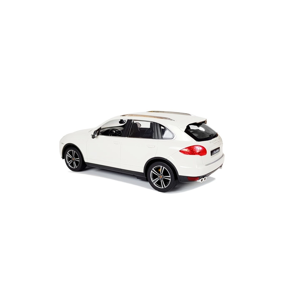 Nuotoliniu būdu valdomas Porsche Cayenne automobilis RC Rastar, baltas, 1:14-Žaislai, Auto ir transporto žaislai, Valdomos radij