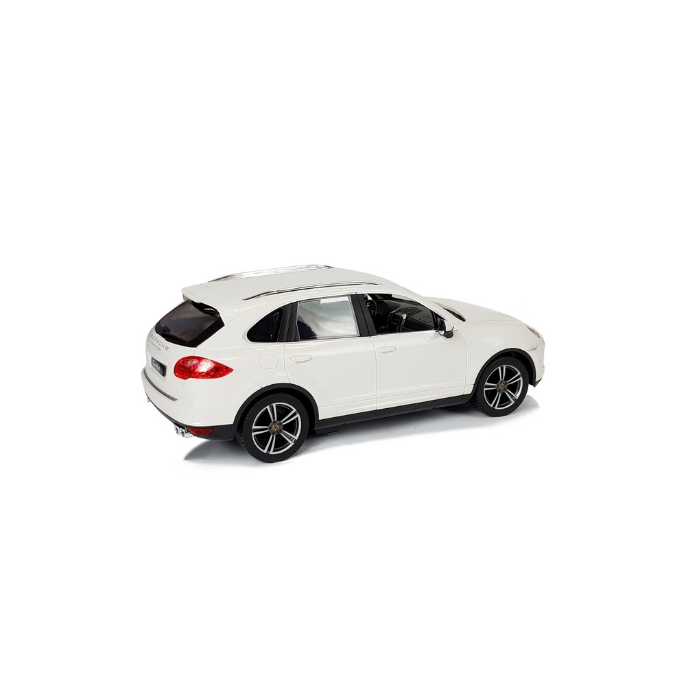 Nuotoliniu būdu valdomas Porsche Cayenne automobilis RC Rastar, baltas, 1:14-Žaislai, Auto ir transporto žaislai, Valdomos radij