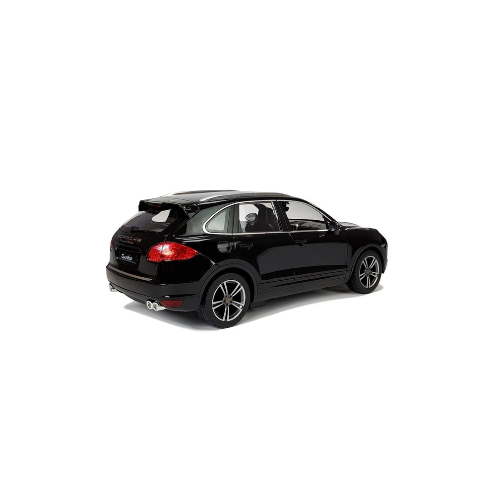 Nuotoliniu būdu valdomas Porsche Cayenne Turbo Rastar, juodos spalvos, 1:14-Žaislai, Auto ir transporto žaislai, Valdomos radijo