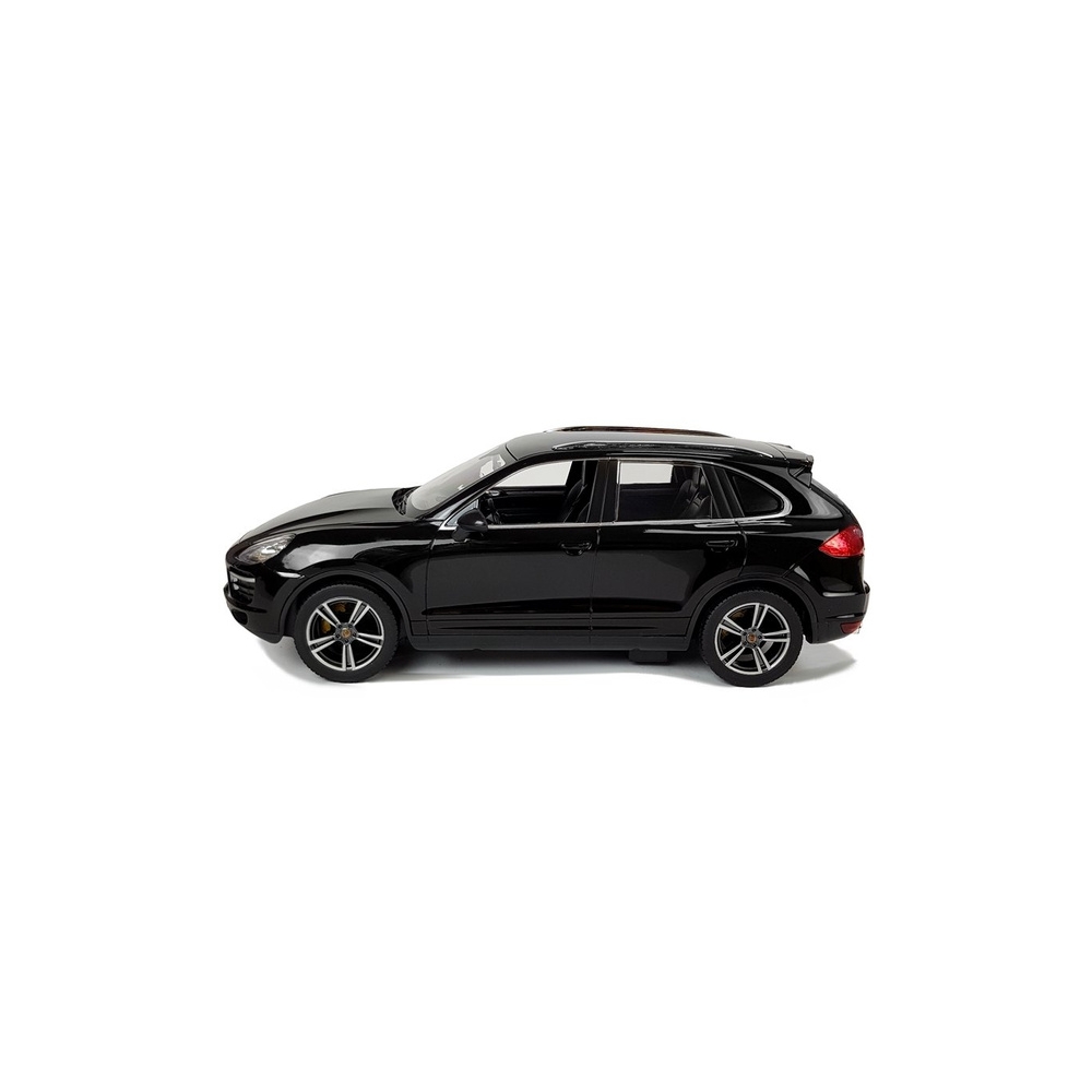 Nuotoliniu būdu valdomas Porsche Cayenne Turbo Rastar, juodos spalvos, 1:14-Žaislai, Auto ir transporto žaislai, Valdomos radijo