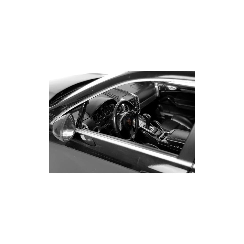 Nuotoliniu būdu valdomas Porsche Cayenne Turbo Rastar, juodos spalvos, 1:14-Žaislai, Auto ir transporto žaislai, Valdomos radijo