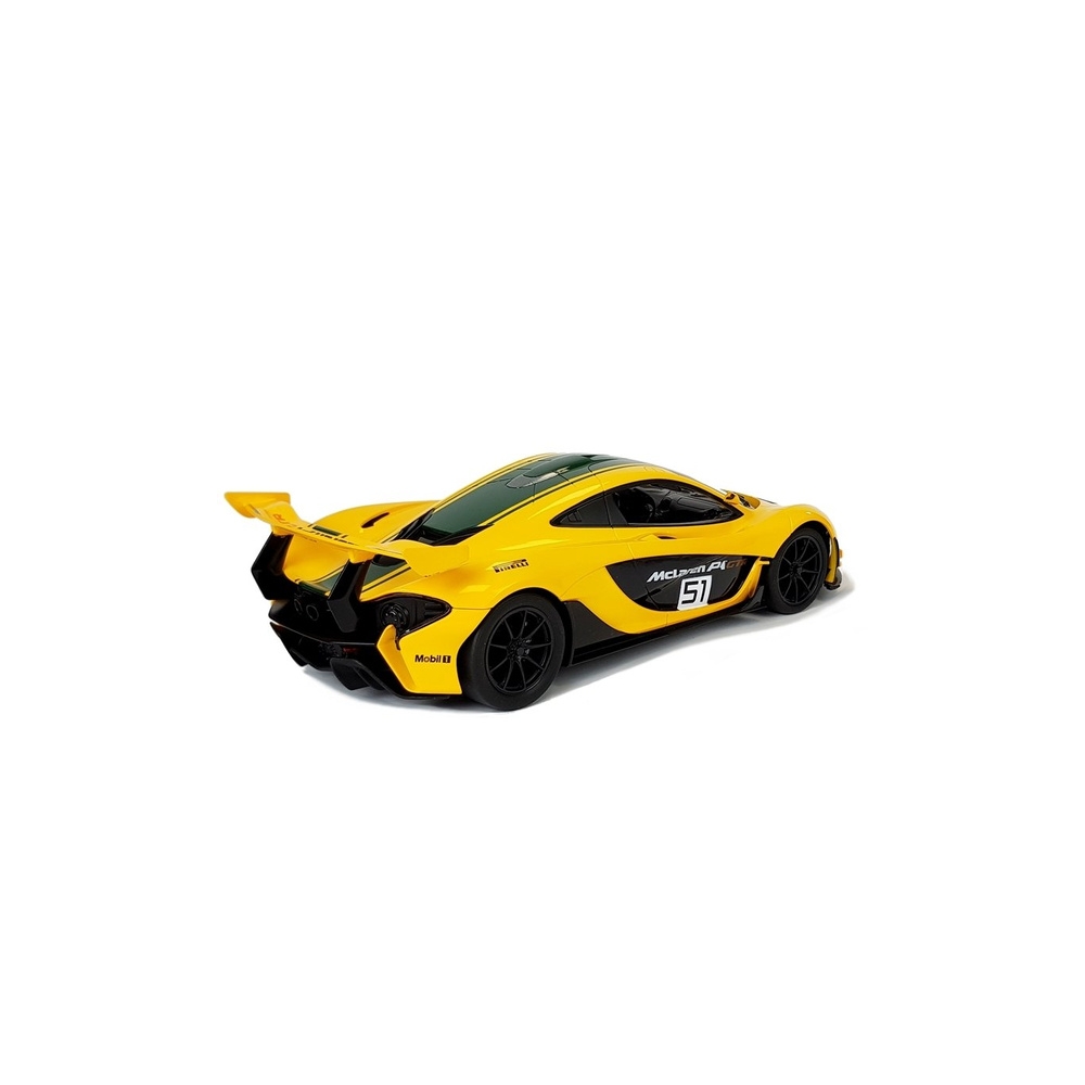 Auto McLaren P1 GTR Samochód Zdalnie Sterowany RC Rastar Żółty 1:14