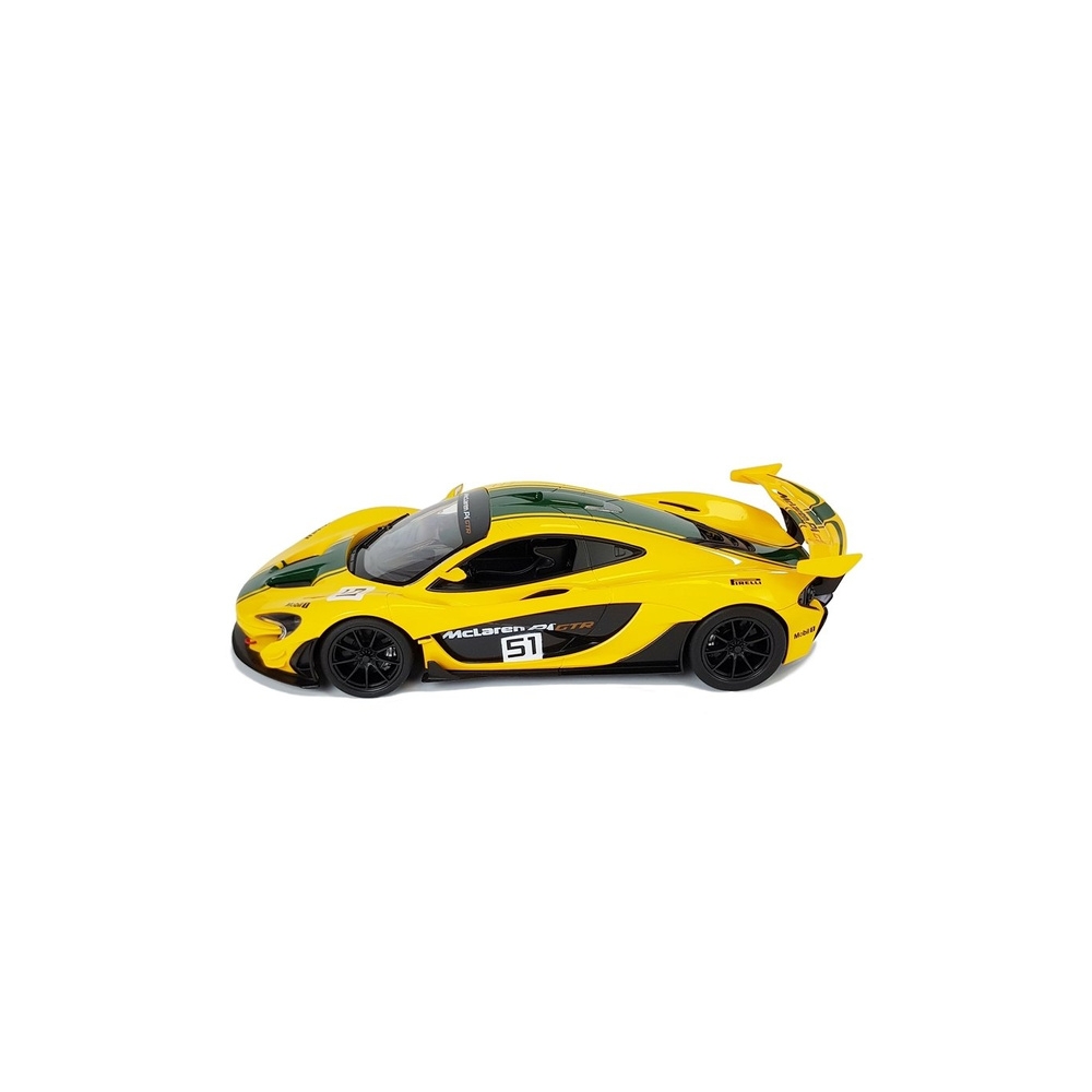 Auto McLaren P1 GTR Samochód Zdalnie Sterowany RC Rastar Żółty 1:14