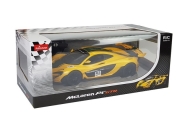Nuotoliniu būdu valdomas McLaren P1 GTR Rastar, geltonas, 1:14
