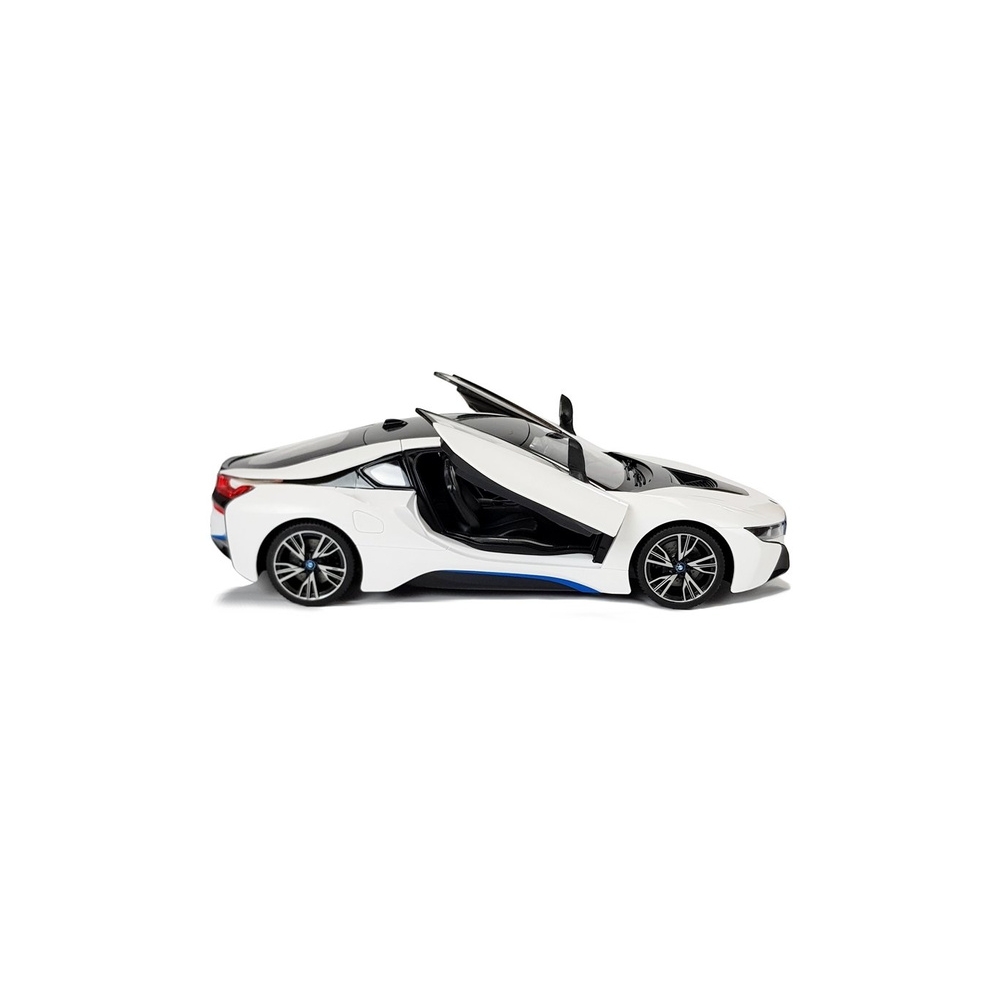 R/C automobilis BMW i8 Rastar 1:14 White Automatinės durys